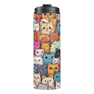 Bouteilles Isothermes Imaginaire Feline : Cute Anime Cats Galore