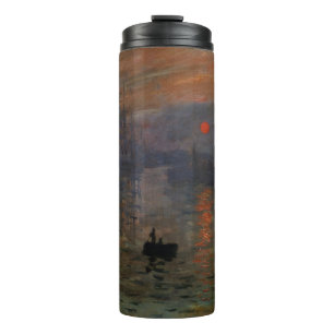Bouteilles Isothermes Impression Sunrise de Claude Monet, Art Vintage