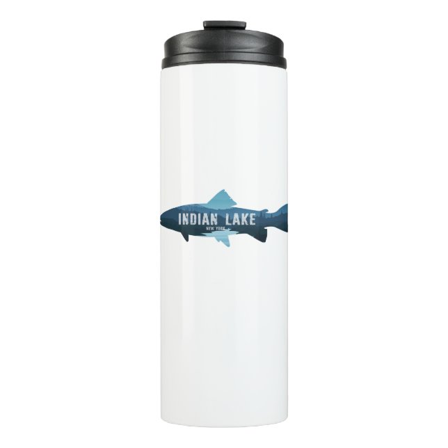 Bouteilles Isothermes Indian Lake New York Fish (Devant)