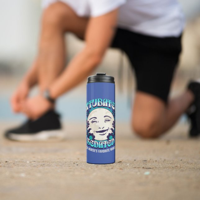 Bouteilles Isothermes Infirmière de l'ICU drôle Personnaliser injectée ( (Créateur téléchargé)