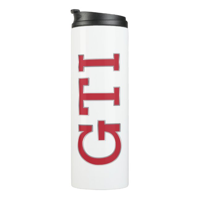 Bouteilles Isothermes Insigne rouge de GTI (Tourné sur la droite)