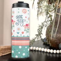 Inspiration Floral Rose Aqua Choisissez Joy Citati