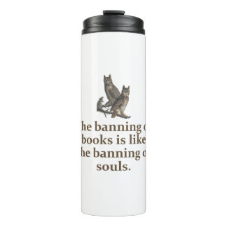 Bouteilles Isothermes Interdiction Des Livres - Citation Sur L'Éducation