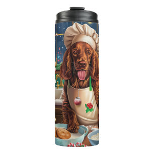 Bouteilles Isothermes Irish Setter Gâteau de vacances : Noël festif