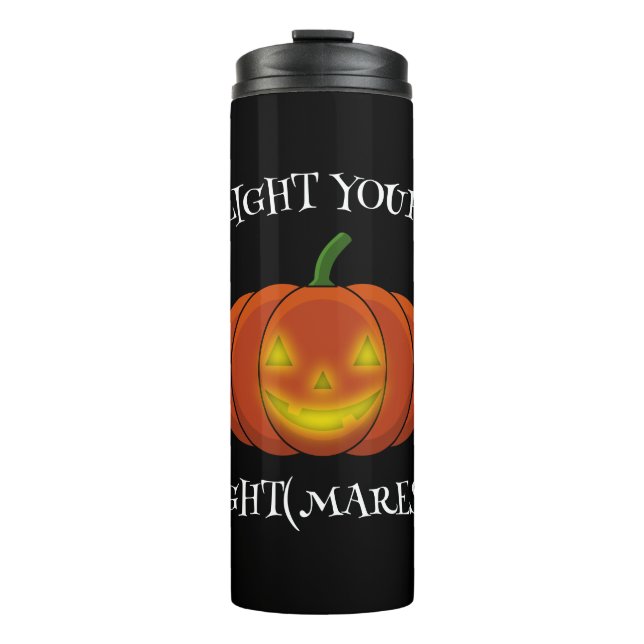 Bouteilles Isothermes Jack-o'-Lanterne - Allumez vos cauchemars (Devant)