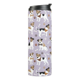 Bouteilles Isothermes Jack Russell Terrier Patrouilles et os Tumage ther
