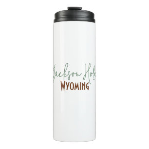 Bouteilles Isothermes Jackson Hole, Wyoming Souvenir de Voyage