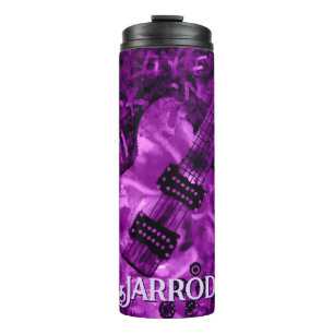 Bouteilles Isothermes J'aime la guitare électrique personnalisée Rock 'N
