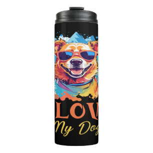 Bouteilles Isothermes J'Aime Mon Chien