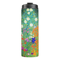 Jardin aux fleurs Gustav Klimt