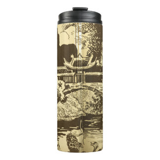 Bouteilles Isothermes Jardin chinois Tumbler thermique
