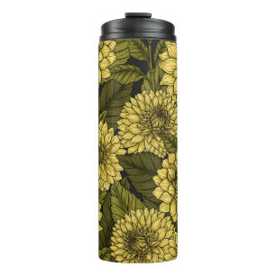 Bouteilles Isothermes Jardin de Dahlia jaune