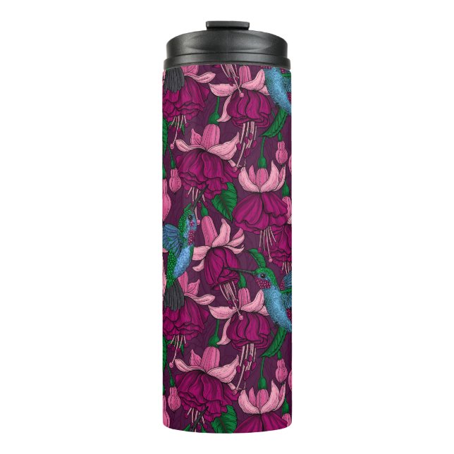 Bouteilles Isothermes Jardin des colibris (Devant)