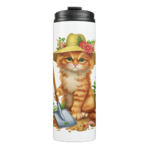 Bouteilles Isothermes Jardinage avec chats