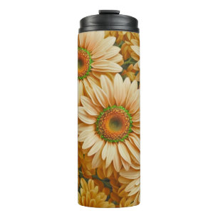 Bouteilles Isothermes Jaune floral jaune tournesol jaunes marguerites