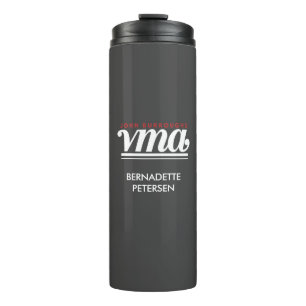 Bouteilles Isothermes JBHS VMA noir avec logo blanc personnalisable