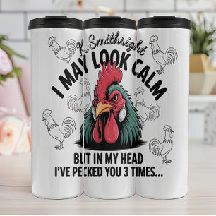 Bouteilles Isothermes Je Pourrais Avoir L'Air Calme Du Coq