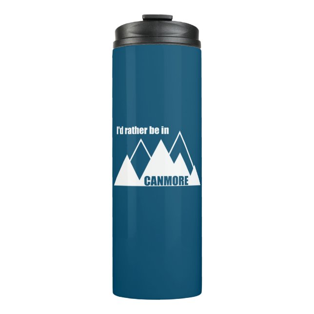 Bouteilles Isothermes Je Préférerais Être À Canmore Mountain (Devant)