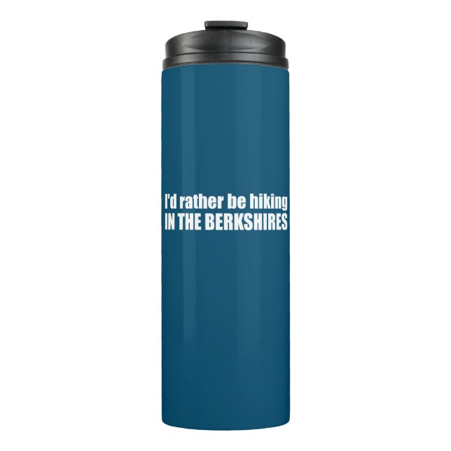 Bouteilles Isothermes Je Préférerais Être Randonnée Dans Les Berkshires (Devant)