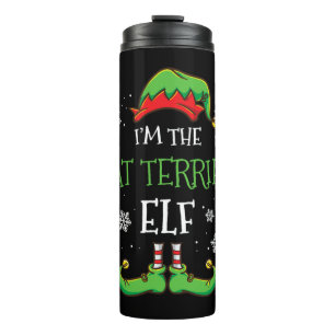 Bouteilles Isothermes Je Suis Noël Du Rat Terrier Elf