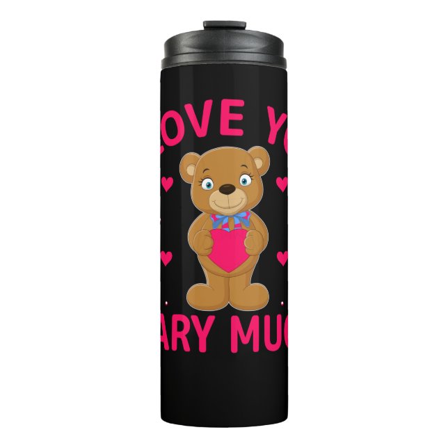 Bouteilles Isothermes Je T'Aime Faire Beaucoup De Teddy Bear (Devant)