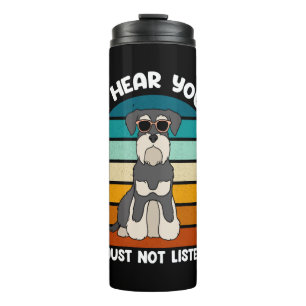 Bouteilles Isothermes Je T'Entends Juste Ne Pas Écouter Schnauzer