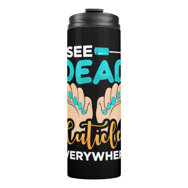 Bouteilles Isothermes Je Vois Des Cuticules Partout (Devant)