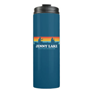 Bouteilles Isothermes Jenny Lake Grand Teton National Park Canoe