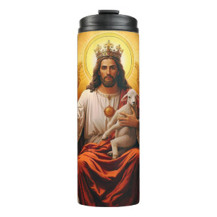 Bouteilles Isothermes Jésus dans le Royaume des Cieux Tumbler Thermique