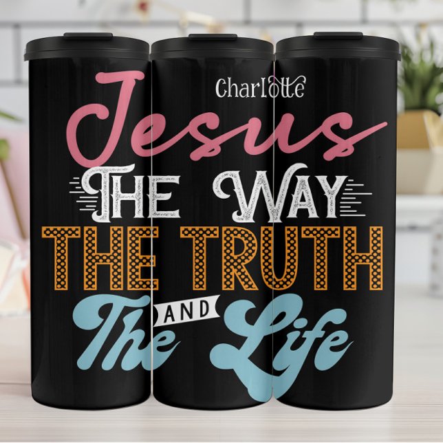 Bouteilles Isothermes Jesus The Way The Truth And The Life (Créateur téléchargé)