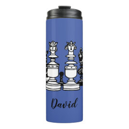 Bouteilles Isothermes Jeu d'échecs Thème Personnalisé Drink Tumbler