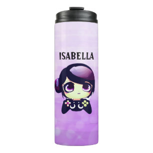 Bouteilles Isothermes Jeu personnalisé Kawaii Anime Gamer