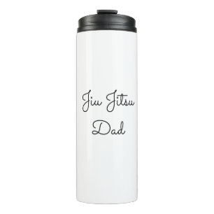Bouteilles Isothermes Jiu Jitsu Papa photos personnalisées et texte manu