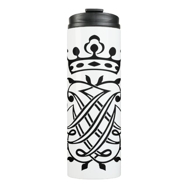 Bouteilles Isothermes Johann Sebastian Bach Crest Monogramme Insignia (Devant)