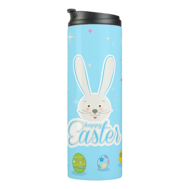 Bouteilles Isothermes Joli Bunny de Pâques oeufs de chasse printemps de  (Tourné sur la droite)