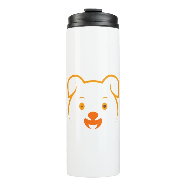 Bouteilles Isothermes Joli chiot (Devant)