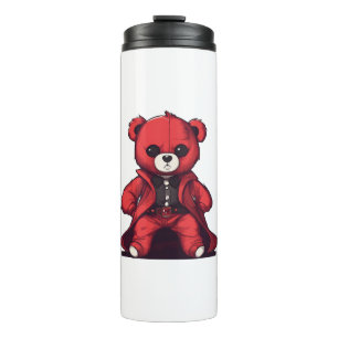 Bouteilles Isothermes Joli garçon rouge en peluche
