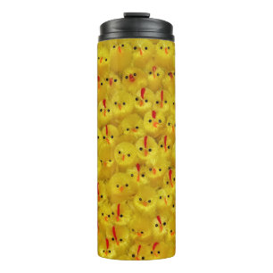 Bouteilles Isothermes Joli Jaune de Pâques Poussins Thermal