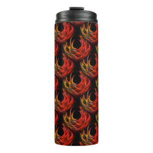 Bouteilles Isothermes Joli motif d'art abstrait bohème élégant moderne #