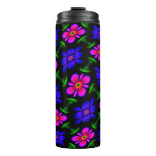 Bouteilles Isothermes Joli Motif de fleurs roses