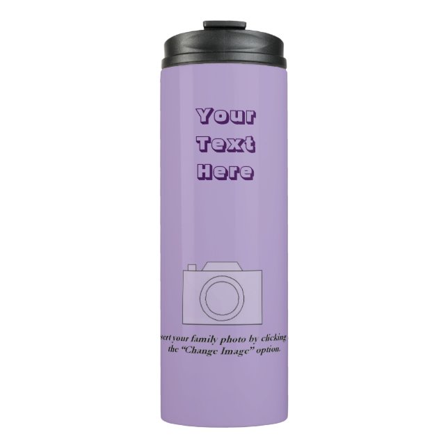 Bouteilles Isothermes Joli Pastel Lilac / Lavande / Violet (Devant)