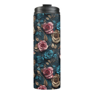 Bouteilles Isothermes Joli Roses d'or rose