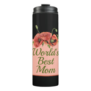 Bouteilles Isothermes Jolie maman du monde floral