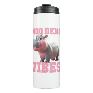 Bouteilles Isothermes Jolie MOO DENG VIBES Seulement Baby Hippo Kinderga