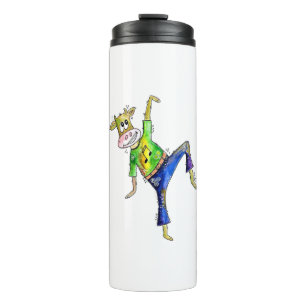 Bouteilles Isothermes Jolie vache dansante Whimsical