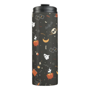 Bouteilles Isothermes Jote Éffrayant Whimsical Halloween Motif Arrière -