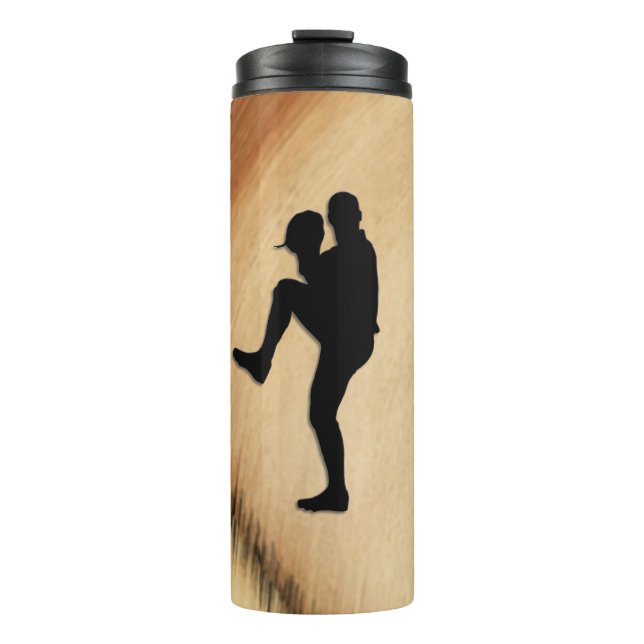 Bouteilles Isothermes Joueur de baseball antique (Devant)