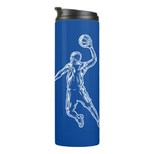 Bouteilles Isothermes Joueur de basket-ball Slam Dunk Light Design