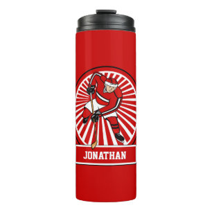 Bouteilles Isothermes Joueur de hockey d'ice