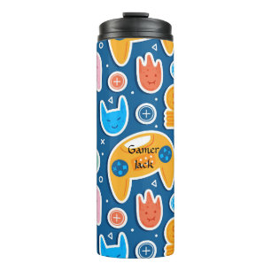 Bouteilles Isothermes Joueurs enfants Blue Video Jeu Playstation Motif